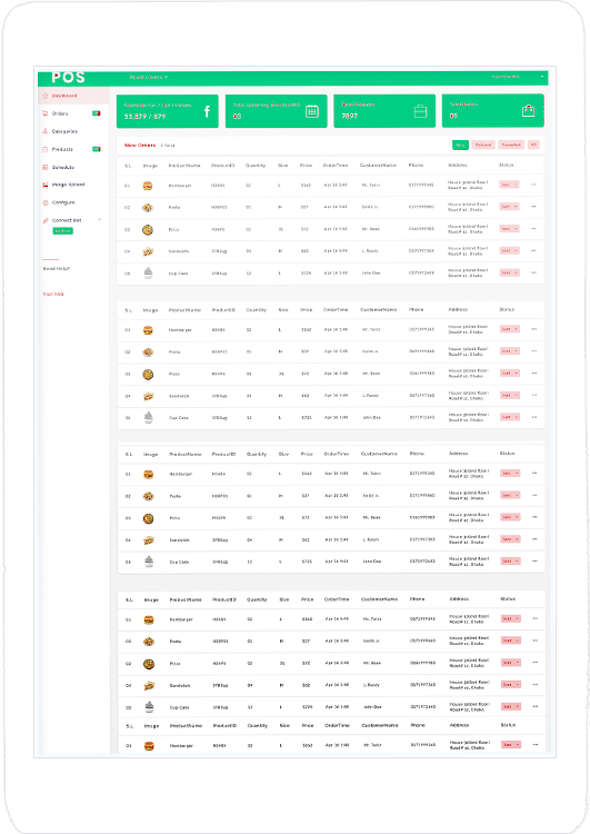 SwiftScanPay order screen